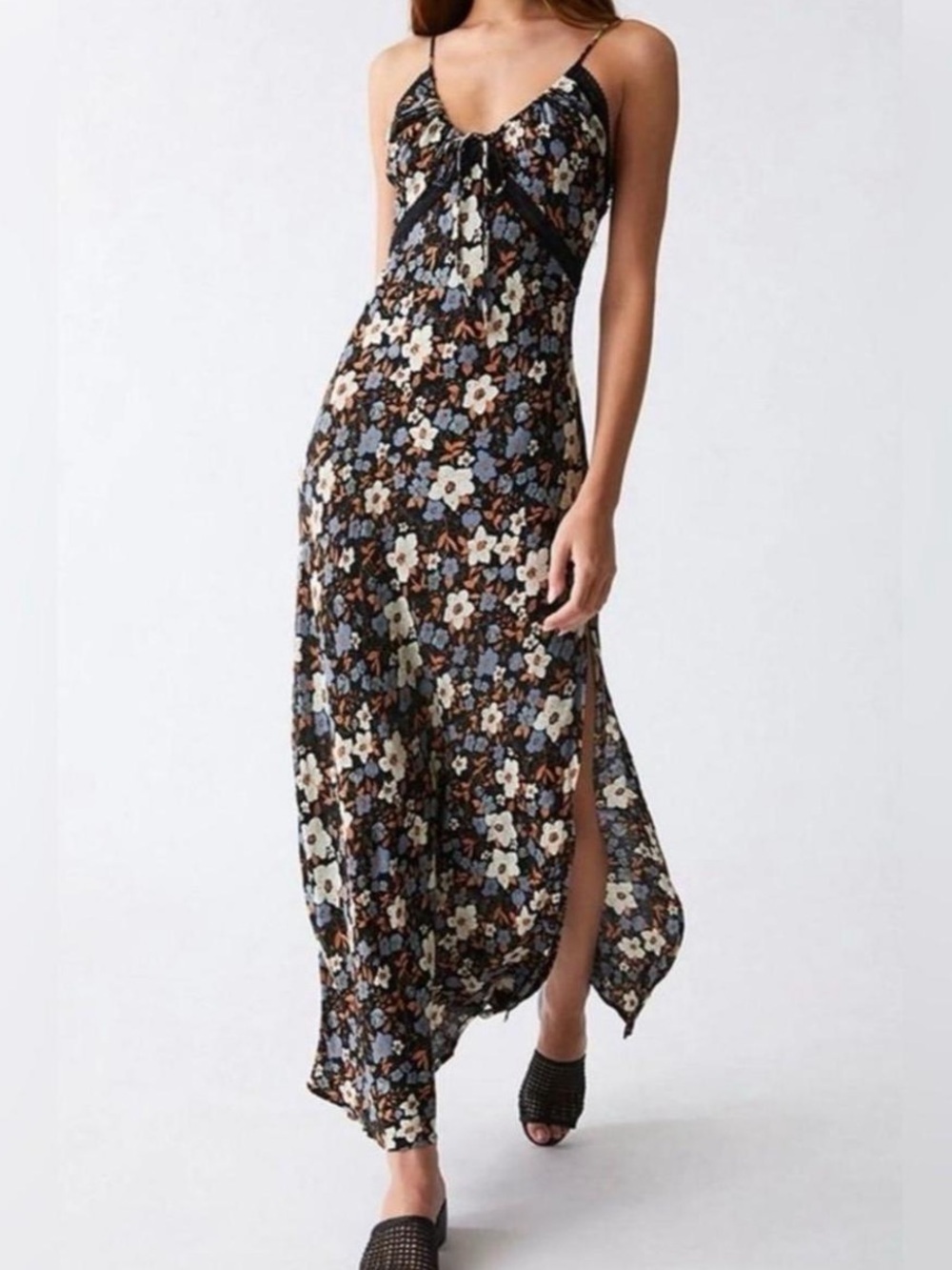 Free People Black Combo All I Wanted Maxi Slip Dress Black Combo
XS